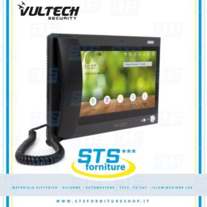 Master Station centralino Portineria IP, 10 Pollici Android con Wifi colore Nero Intercom